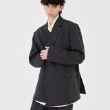 RELAXED DOUBLE JACKET (CHACORL)