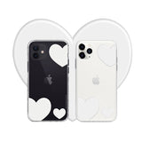 ホワイトラブキャッツアイフォンケース / [set] white love cats case