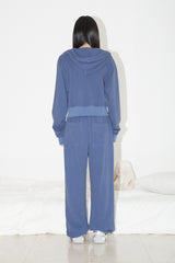LACE  PIGMENT PANTS (NAVY)