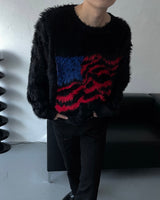 ALL - USA Flag Angora Knitwear (3 colors)