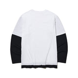 レイヤード長袖Tシャツ/22SS LAYERED LONG SLEEVE T-SHIRT WHITE (6697655402614)