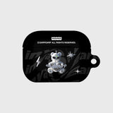 SPACE NIGHT STEEL BEAR-BLACK(AIR PODS PRO-HARD) (6602473635958)