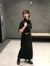 サンディーナイロンセットアップスカート