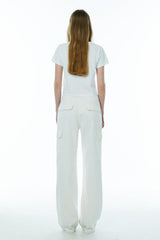 トマトピュレクロップTシャツ/TOMATO PUREE CROP TEE [WHITE]
