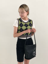 Scottish fish knit vest