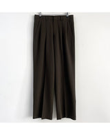 フロンツータックワイドスラックス (4 color) (6677198045302)