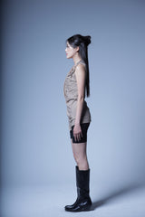 04.DRAPE DRESS TOP MOCHA