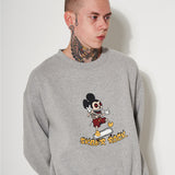 SKELETON MOUSE SWEAT SHIRT GRAY (6612487438454)