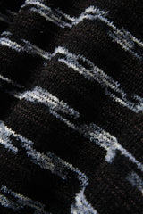 ルブルイヤールウールカラーカーディガンシャツ/Le brouillard Wool collar cardigan shirt S113 Black