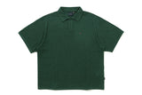 ミニマルロゴニットポロ / MINIMAL LOGO KNIT POLO_GREEN