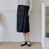 COTTON WRAP SKIRT_BLACK (6600099790966)