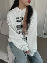 チェアフーディー/Chair Hooded T-shirt (2color)