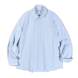 Washed Oxpord Shirt S87 Sky Blue (6622422302838)