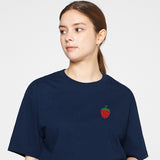 スモールストロベリーロゴ半袖Tシャツ / Small Strawberry Logo Short Sleeve Tee