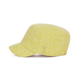 Epoxy Stud Bellboy Cap Yellow