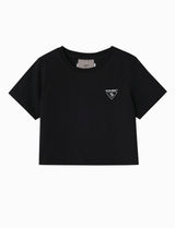 MCT W04 Black concept Crop T-shirts