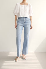 エミリージーンズ / EMILY JEANS / STRAIGHT DENIM PANTS