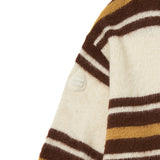 ストライプモヘアニット / Express Holiday Stripe Mohair Knit_Brown