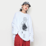 ブレーンオーバーロングスリーブT / Brain over long sleeve T