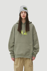 Square Graphic Hoodie_Moss Green (6684844163190)