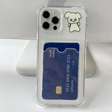BBu-eng Yellow Card Storage Phone Case