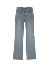 ロングセミブーツカットデニムパンツ / W52 LONG SEMI BOOTS CUT DENIM PANTS_LIGHT BLUE