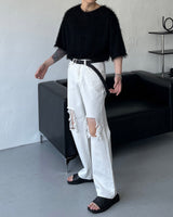 90's ソルモヘアショートスリーブTシャツ / 90's Sol Mohair Short-Sleeved T-Shirt (3 colors)