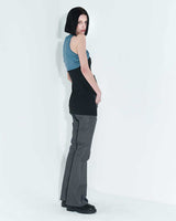 チェーンリンクレイヤードトップ / Chain Link Layered Top _ Teal