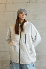 タイディパッディングジャンパー/BSR2223FWJK016 TIDY PADDING JUMPER WHITE