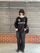 スポーティージャージーロングTシャツ