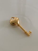 Knock heart key ring