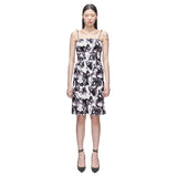 マーブルテーラードドレス/Marble Tailored Dress _ Black
