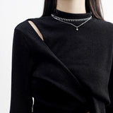 Neco Turtleneck Wrap T-shirt