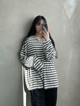 オーサムシルケットボーダーT シャツ/Awesome Silkete Border T Shirt (4color) (6691788161142)