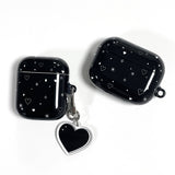 ハートグリッターエアポッズケース / heart glitter AirPods case