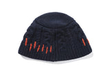 ケーブルニットバケットハット / CABLE KNIT BUCKET HAT_NAVY