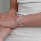 シルバーフルールブレスレット / silver fleur bracelet (silver)