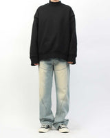 ツイストラインブラッシュデニムパンツ / Twist Line Brush Denim Pants