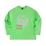 ザキャットフェイスロングスリーブTシャツ / The Cat Face Long Sleeve T-Shirt (3color)