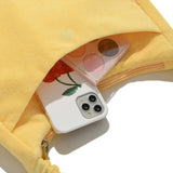 チェリーテリーショルダーバッグ／CHERRY TERRY SHOULDER BAG [YELLOW]