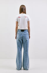 スタニング クロップ T / CHARMS STUNNING CROP T WH