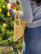 フルーツネットバッグ ミニ/fruit net bag mini (lemon)