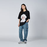 ベイビーフェイスクラウドベイビー半袖Tシャツ BLACK