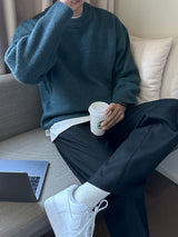 ルイスオーバーサイズニットウェア / Louis Mohair Oversized Knitwear (5 colors)