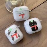 COCO - Sketch Some Cat Christmas AirPods Case_matt