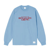RLLR1103 クルーロゴロングスリーブ/RLLR1103 Crew Logo Long Sleeve - Light Blue