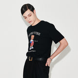 RETRO BEAR OVERFIT LOGO T-SHIRTS (6587990311030)