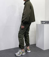 ワックス コーテッド クロップド ボンバージャケット / OWN Wax Coated Cropped Bomber Jacket (3 colors)