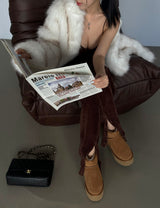23FW ハニーフェイクファージャケットコート