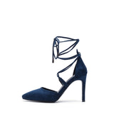 String Stiletto Heel(Navy)